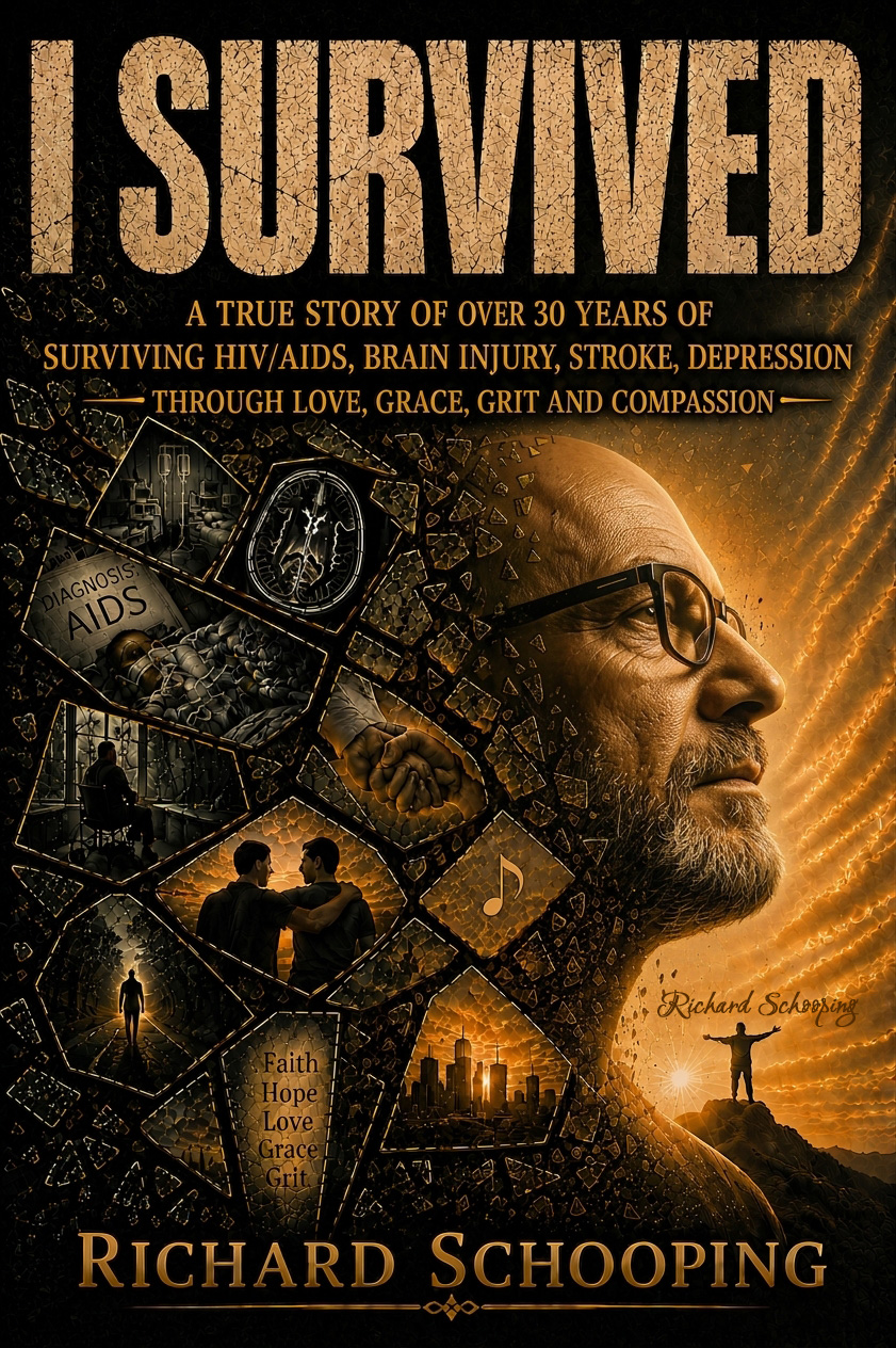 Book cover for I SURVIVED by Richard Schooping